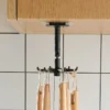 406f9b632549869ace206edac230bfdc Rotating Kitchen Wall Hook Organizer