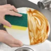 Double-Sided Dish Sponge Pad