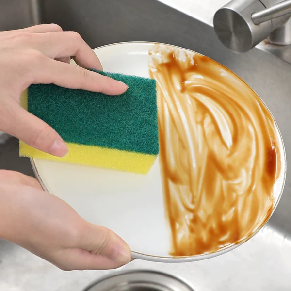 Double-Sided Dish Sponge Pad