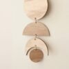 Bohemian Moon Wooden Wall Hanging Décor