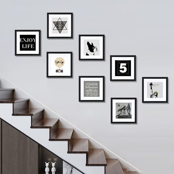 3fca85cd-2089-4907-89e0-7a2be15dedb9.jpg Classic Square Photo Frame Set – 6x6 Inch Wall Picture Frames