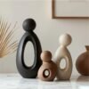 481743c3-fe40-4324-92a8-3e153703a671.jpg A Set of Minimalist-style Resin Ornaments Featuring Simple Shapes and Soft Colors