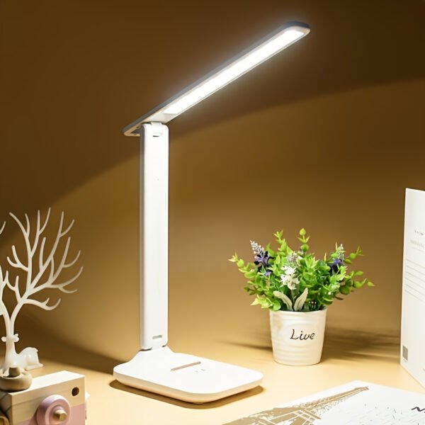 67a3a26887a94c40a7569a6a57b0b4ef-goods.jpeg 3-Level Adjustable LED Desk Lamp Suitable for Home Or Office Use