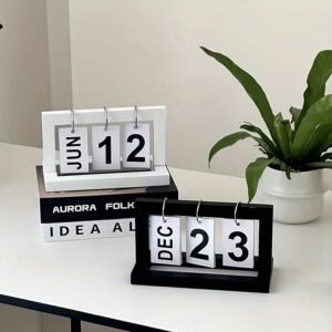 74f219fe-004d-43f3-96c3-86f171599de5.jpg Easy Home Desktop Calendar Decoration white