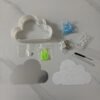 Night Light in The Shape of a Cloud Flower Sea Tulip