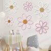 b40dcbc93e324ca0a2fdf26a07ee7912-goods.jpeg Set of 6 Daisy Wall Decorations