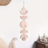 Bohemian Moon Wooden Wall Hanging Décor