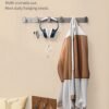 Space Aluminum + ABS Material Wall Hook Rack
