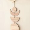 Bohemian Moon Wooden Wall Hanging Décor