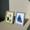 dd619588-414f-4f8f-a266-997bf0774916.jpg 6-inch Cute Beaded Edge Plastic Photo Frame random colour