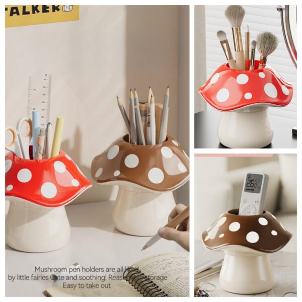 e33460a39e2f410590c5bbfe61ebe19c-goods.jpeg Cute Mushroom Desk Organizer Pen Holder